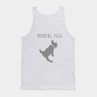 Morning yoga pug Tank Top